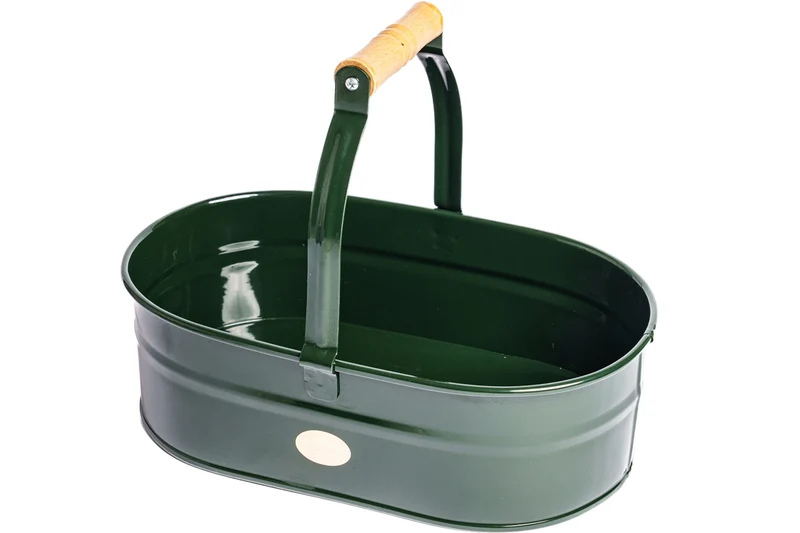 Gartenkorb (grün/schwarz)