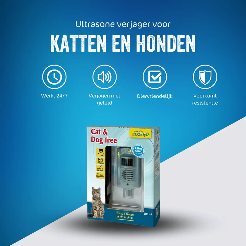 Cat & Dog free - Katten verjager