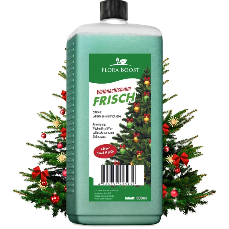 Weihnachtsbaum Flüssigdünger – Längere Haltbarkeit und weniger Nadeln für Ihren Weihnachtsbaum