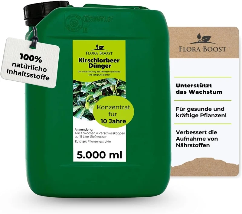 Kirschlorbeer Dünger von Flora Boost