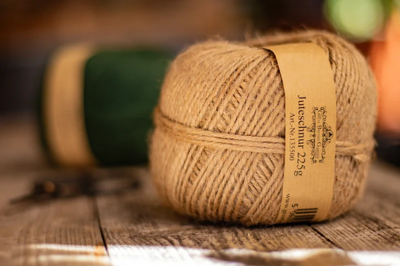 Gärtnerschnur aus Jute