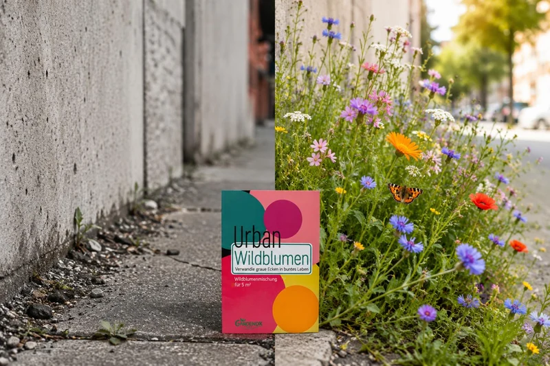 "Urban Wildblumen" - Saatgut für Wilde Ecken 5 qm