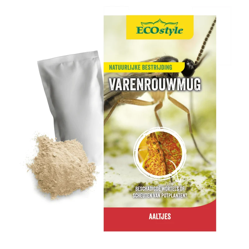 Aaltjes tegen rouwvliegjes (varenrouwmug)