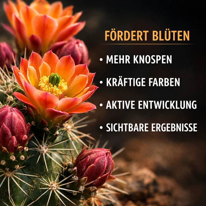 Kaktus Dünger von Flora Boost für gesundes Wachstum