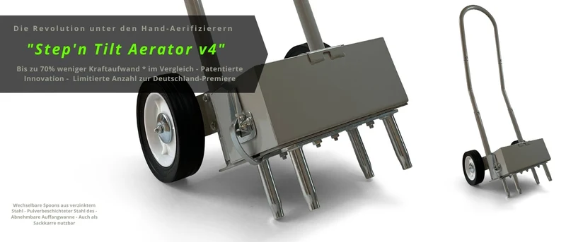 Step'n Tilt v4 Handaerifizierer mit Auffangwanne