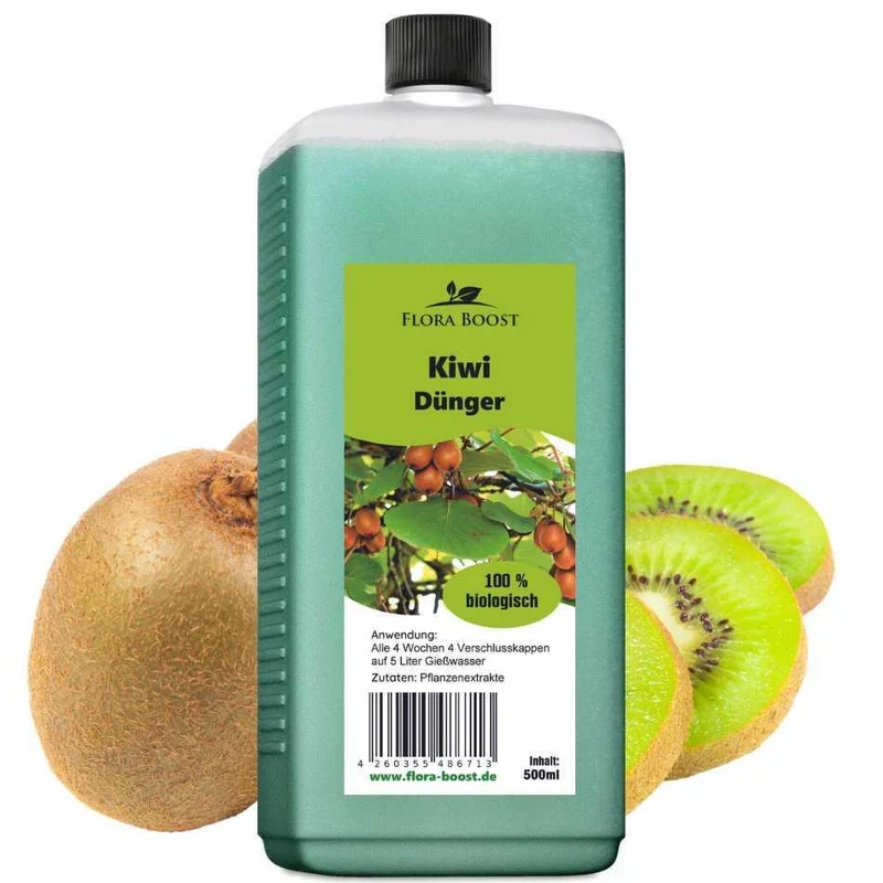 Kiwi Dünger von Flora Boost für kräftige und gesunde Kiwi Pflanzen