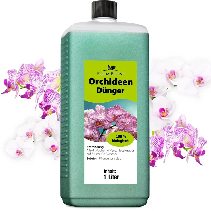 Orchideen Dünger von Flora Boost für gesunde und blühende Pflanzen