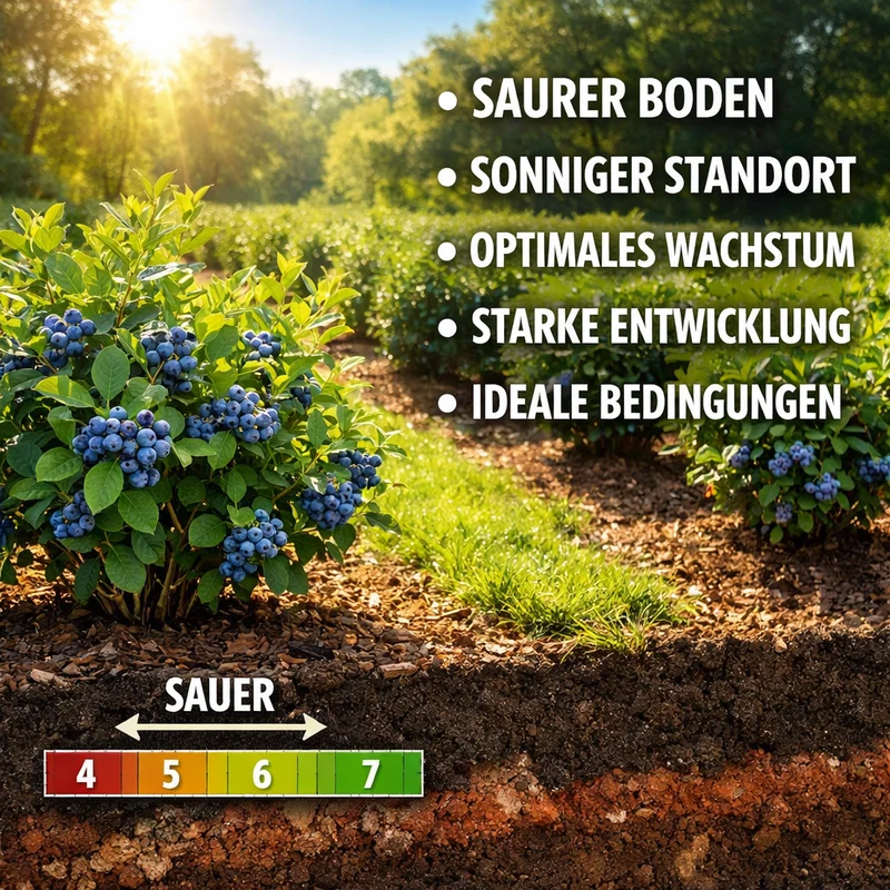 Heidelbeer Dünger von Flora Boost