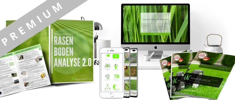 Rasen - Bodenanalyse 2.0 "PREMIUM"