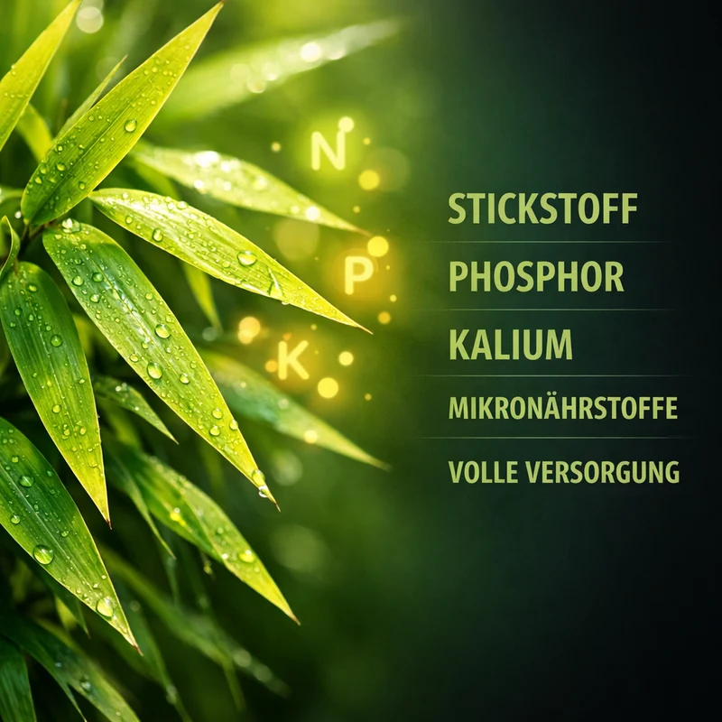 Bambus Dünger Flora Boost für gesunde und prächtige Bambuspflanzen