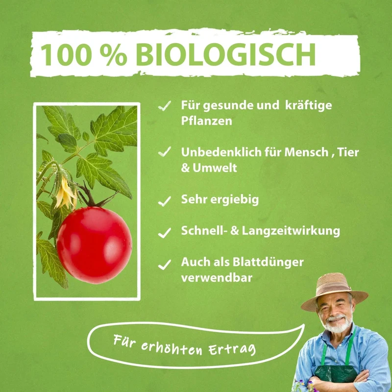 Tomaten Dünger für Ertrag - Steigern Sie Ihren Ertrag und schützen Sie Ihre Pflanzen vor Krankheiten