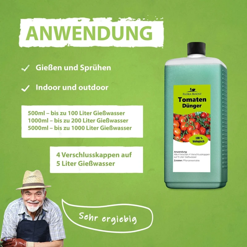 Tomaten Dünger für Ertrag - Steigern Sie Ihren Ertrag und schützen Sie Ihre Pflanzen vor Krankheiten