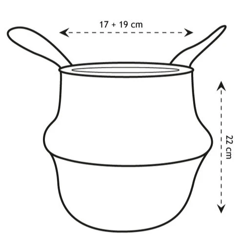 Belly Basket weiß