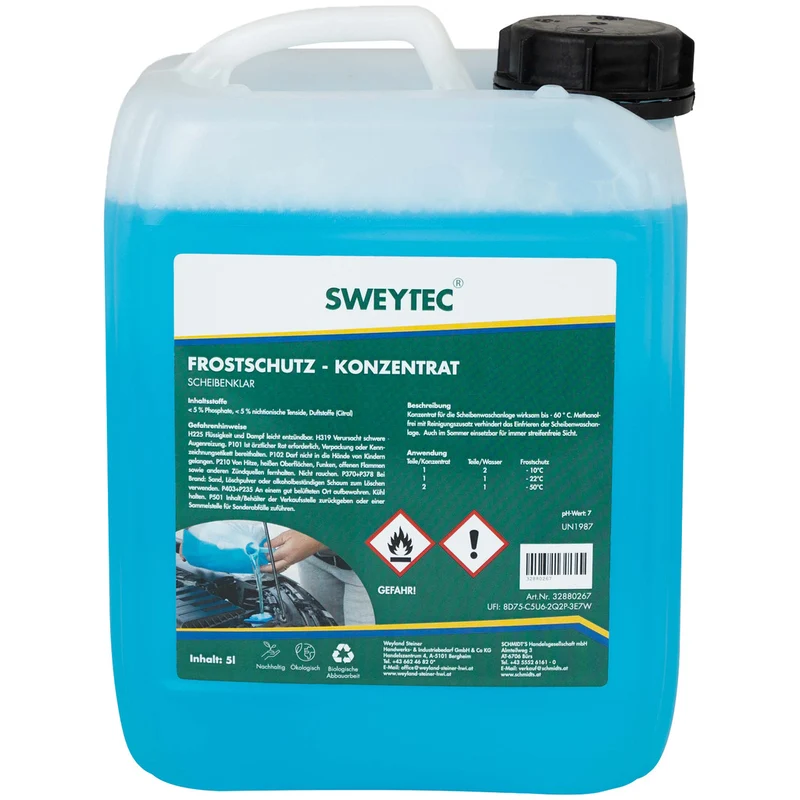 Scheibenfrostschutz Konzentrat / bis -30 °C
