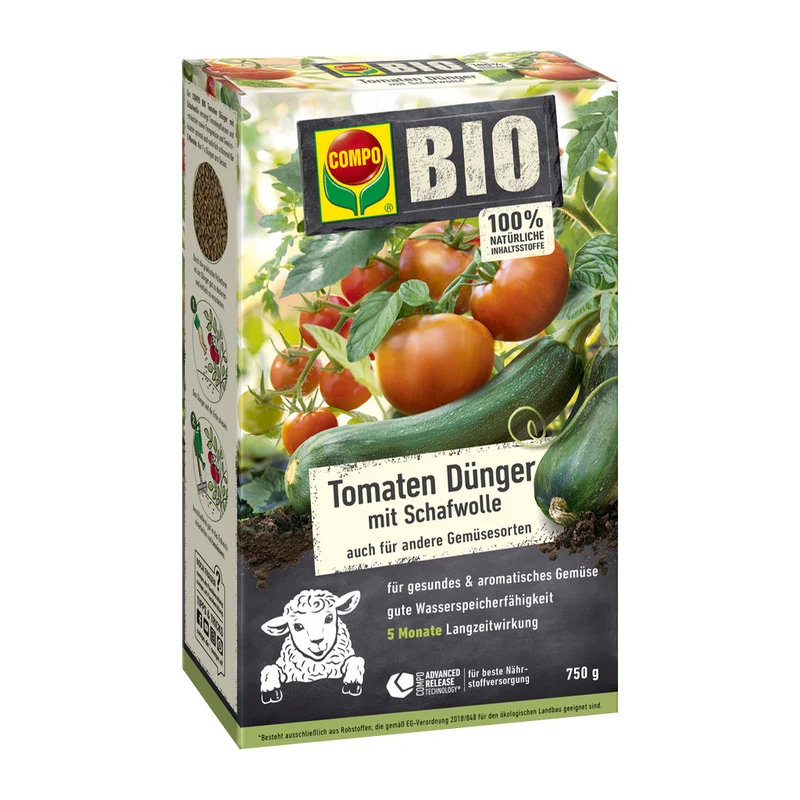Compo Tomaten Dünger mit Schafwolle