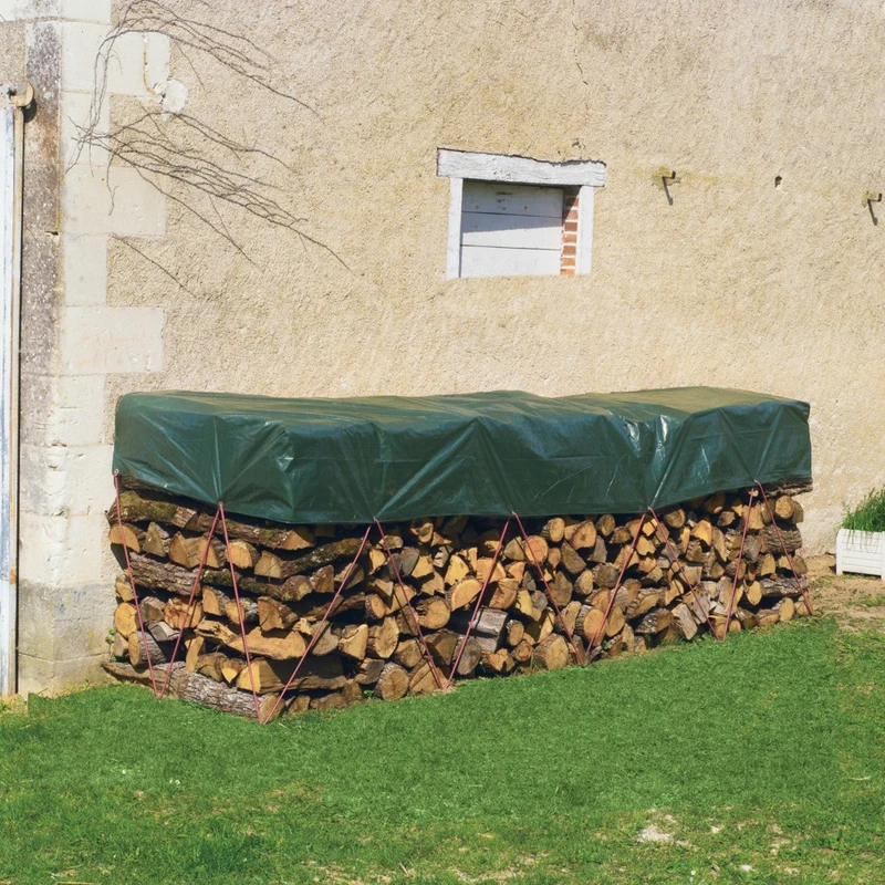 Extra starke Holz-Schutzplane