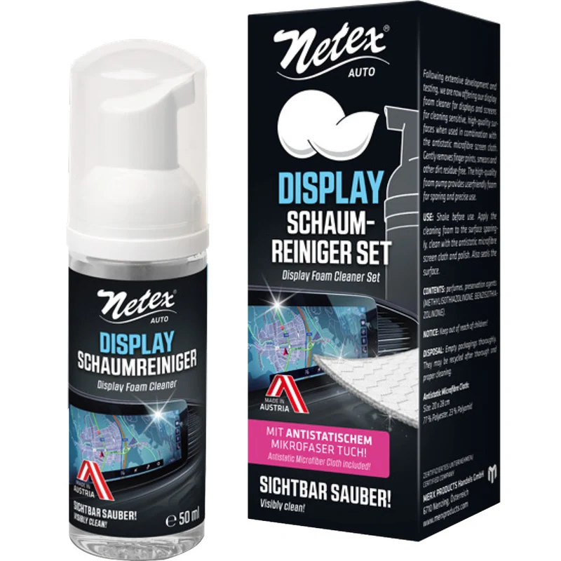 NETEX Display Schaumreiniger-Set