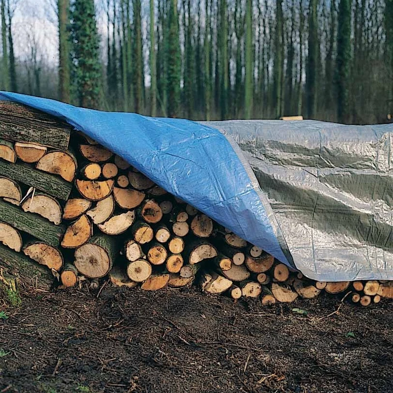 Holz-Abdeckplane leicht