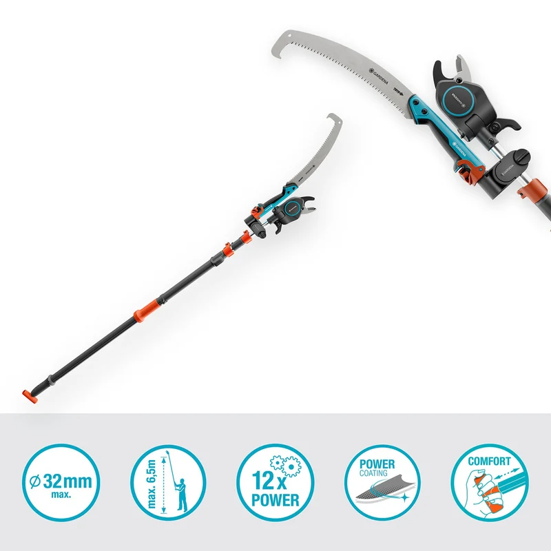 Gardena Teleskop-Baum- und Strauchschneider StarCut Pro L Set