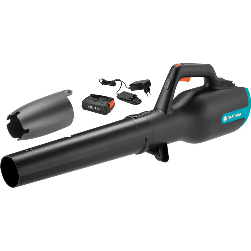Gardena Akku-Bläser PowerJet 18V P4A / Ready-To-Use Set